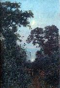 Nikolay Nikanorovich Dubovskoy Moonlit Night oil on canvas